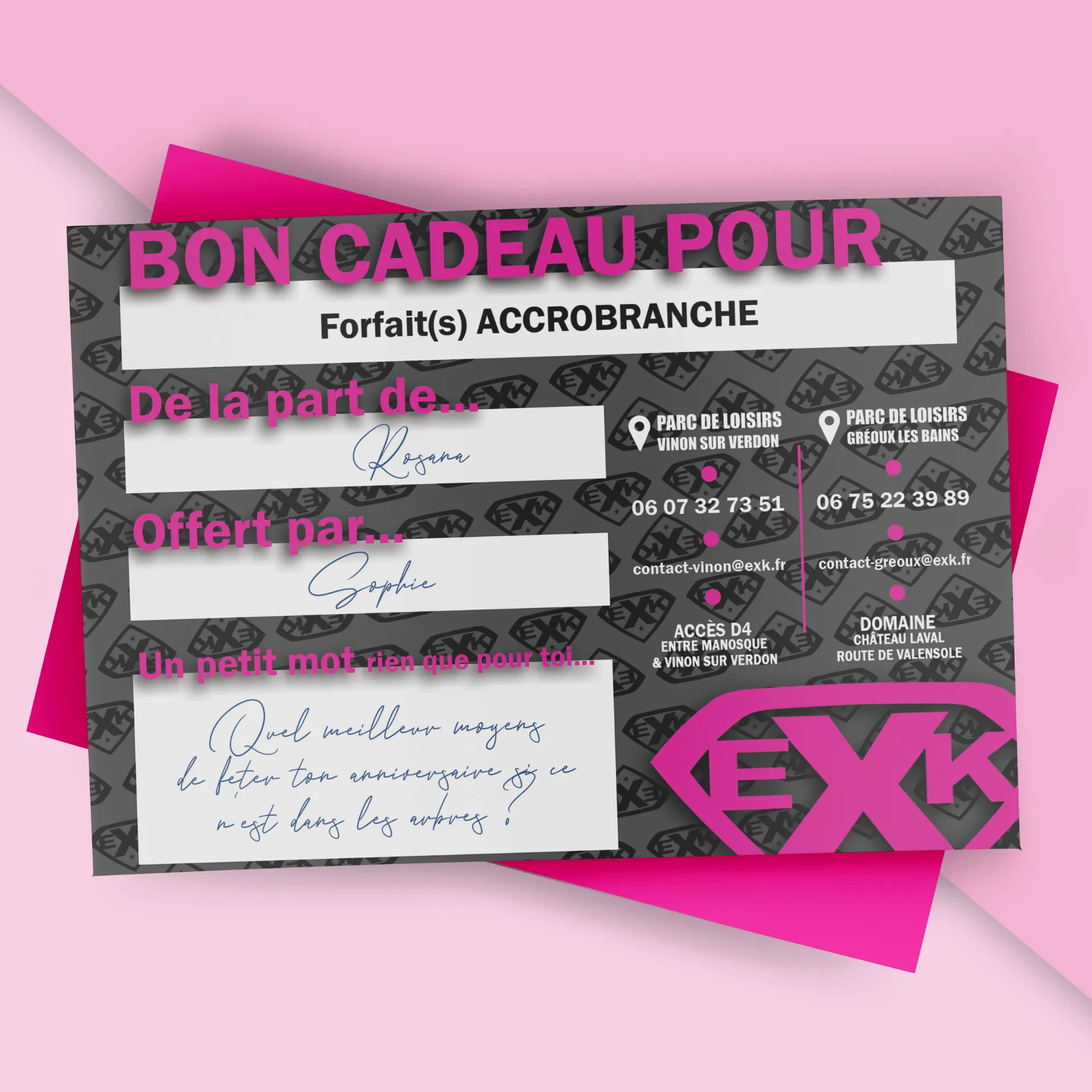 Bon cadeau - Accrobranche